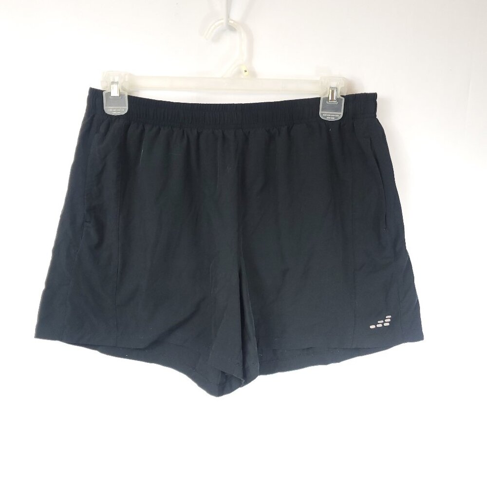BCG Womens Blk Running Basketball Athletic Shorts Sz XL